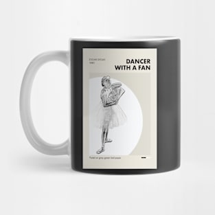 Retro Modern Degas Ballerina Mug